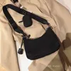 2 pe￧as bolsa de ombro novo padr￣o nylon bolsas vendendo mulheres luxuris designers de moda bolsas de moda cl￡ssica diagonal