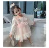 Robes de fille fille lolita robe childrens à la mode robe princesse bébé robe de printemps