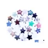 Pendant Necklaces Natural Stone Fashion Assorted Mixed Star Charms Pendants For Diy Jewelry Making Drop Delivery Dhynb