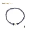 Perles Brins Naturel Irregar Hématite Bracelet Hommes Mode Noir Géométrique Pierre Perles Élasticité Corde Bracelets Pour Femme Homme Pe Otluz