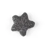 Stone sola colorf estrela plana lava bead diy ￓleo essencial colar de colar de colar de j￳ias fazendo entrega de gota dhgarden dh3t4