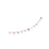 Decorazione per feste Banner stamina floreale Bandiera triangolare vintage Ghirlanda per matrimonio Baby Shower Consegna a domicilio Giardino domestico Suppl festivo Dhhbw