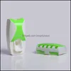 Bathroom Storage Organization Tootaste Dispenser Innovative Toothbrush Holder Sile Irganizer Support For Tooth Brush Bathing Drop Dh0Dl