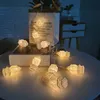 Saiten LED Lichter String für Schlafzimmer Hintergrund Dekor Cracked Star Farbige Leuchtturm Weihnachten Hochzeit Dekorationg Girlande Navidad