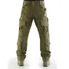 Men's Pants Spring and Autumn Casual Fashion Solid Outdoor Tactical Climbing Multi Pocket Workwear 230131