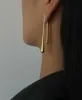 Boucles d'oreilles intemporelles Wonder Punk Geo barre détachable pour femmes, bijoux de créateur Ins Egirl polyvalente gothique fête Kpop Rare 4371