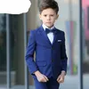 Suits Formal Boys Suit For Wedding Children White Party Blazers Pants Baptism Outfit Kids Costume Gentlemen Teenager Prom Tuxedos Set 230131