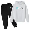 Mens Tracksuits brand TRAPSTAR printed tracksuit boys and girls two loose hoodie sweatshirt pants cover jogging 230131