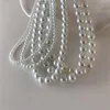 Ailodo Elegante Perle Halskette Für Frauen Koreanische Vintage Party Hochzeit Aussage Collier Femme Mode Schmuck Mädchen