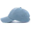Kogelcaps nieuwe streetwear dames hoed snoepkleuren gewassen katoenen honkbal pet hoogwaardige mode gat vintage vrouwelijke cap g230201