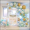 Décoration de fête 169 pièces Aron ballons guirlande arche or rose confettis mariage anniversaire ballon décor bébé douche fournitures goutte livrer Dhads