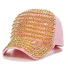 Berretti da baseball 2022 nuove donne strass berretto da baseball femminile berretto da uomo con diamanti ragazze Snap Back Gorras primavera estate unisex cappello da sole Hip Hop G230201