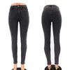 Nouveau jean femme denim skinny hanche lift couleur française coupe jean stretch pantalon femme 9069