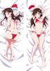 Taie d'oreiller Anime louer une petite amie Sarashina Ruka uniformes scolaires Sexy Dakimakura bricolage Otaku Waifu Cosplay taie d'oreiller personnalisée