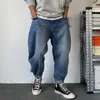 Jeans pour hommes américain de haute qualité mode décontracté hommes vêtements Streetwear Denim pantalon droit japonais Harajuku Cargo pantalon