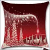 Pillow Case Santa Claus Crystal Ball Cushion Er Cross Border Car Decorative Drop Delivery Home Garden Textiles Bedding Supplies Dheyx