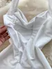 カジュアルドレスフォームリーナ韓国の女性ホワイトドレス