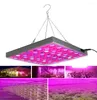 Grow Lights 45W 25W LED-lampan AC85-265V Full Spectrum Phyto Lamp för hydroponiska blommor Plantor Odling Ljus oss/EU-kontakten