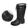 Boots EXCARGO Shoes Men Winter Long Waterproof Snow Rubber Rianboots Plus Velvet Warm EVA Rain Lightweight Non-slip 230201