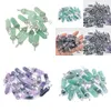 Charms Wholesale Fashion Good Quality Natural Fluorite Stone Pillar Point Chakra Pendants For Jewelry Making Drop Delivery F Dhgarden Dht8N