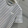 Dames T-shirtontwerper Milan Runway 2023 Nieuwe Spring Summer Print Tees Brand Same Style Tops B90Y