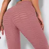 Leggings da donna K Elastico Vita alta Bottino Sollevamento Sport Donna Asciugatura rapida Fitness Corsa Pantaloni da yoga Palestra Ragazza Leggings tinta unita 3D