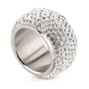 Wedding Rings Wholesale High Quality Classic Six Row Crystal Jewelry Ring !