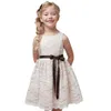 Vestidos de menina Little Maven 2022 Summer Princess Dress Girls Mesh Mesh Roupos de festa bonita e conforto para crianças 1-12 ano 0131