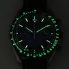 Omegawatch Omega 9300 Mekanisk automatisk klocka Mens Movement Watches 44mm Omegas Business Wristwatches Super Luminous Waterproof Montre de Luxe