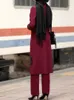 Vêtements ethniques Aide Deux pièces Musulman Ensembles Abaya Femmes Musulman Ensembles Turquie Hijab Robe Caftan Marocain Caftan Islam Vêtements Abayas Costumes 230131