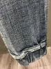 Dżinsy męskie duże rozmiar 28-42 męskie vintage sznurka kostki spodnie High Street Spring Summer Casual Denim Spods