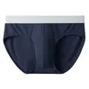 Underpants Men's Briefs Sexy Underwear Man Modal Seamless Comfortable Breathable Panties Male Anti-bacterial Cueca Homme