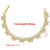 Link Bracelets Chain Variety Gold Silver Color Butterfly Women Bracelet Heart For Fashion Jewelry Wholesale VL167Link