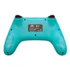 Controladores de jogo Controlador Bluetooth sem fio Joystick 6-Eixis Gyroscope Gamepad para Switch F62C