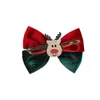 Hair Clips Barrettes Womens Christmas Barrette Ribbon Bowknot Tree Santa Claus Duck Tip Hairpin Lady Accessories Drop Delivery Jew Dhy4F