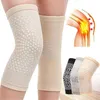 Vrouwen sokken 2 stks Zelfverwarming Ondersteuning Knie Pad Brace warm voor artritis gewricht Pijn Verlichting Recovery Belt Belt Massager Been Warmer