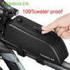 Panniers S Newboler New Waterfof MTB Road Cycling Accessoriesトップチューブフロントフレーム自転車ポーチ用携帯電話バッグ0201