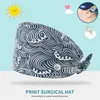 Berets Accessories Scrub Hat With Sweatband Adjustable Hats Head Cover For Women And Men Pet Vet Caps Button