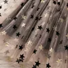 Girl's Dresses Princess Girls Dress Long Sleeves Dresses Stars Print Little Girl Baby Clothes Children Birthday Clothing Tutu Dress Casual