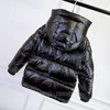 Dzieci w dół płaszcz dla dzieci zimowe ubrania chłopców ubrania dziecięce ubrania z kapturem kurtka krótka płaszcza ciepłe 100-170