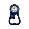 Relógios de bolso 1 PCs CLIP-ON Carabiner Watch Compass Bottle Abridor para Doctors Chefs Luminous 19ing