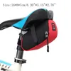 Panniers s Nylon Bicycle Waterproof Bike Seat Cycling Tail Rear Pouch Outdoor Riding Storage Saddle Bag Accessories 0201