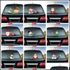 Other Festive Party Supplies Christmas Series Car Stickers Magic Waving Santa Claus Elk Xmas Windshield Sticker Rear Windsn Wiper Dhtjg