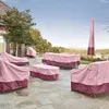 Pokrywa krzesełka Oxford Cloth Cover Cover Indoor Waterproof Table Ochrona przeciwpyłowe meble do ogrodu na patio na zewnątrz
