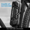 Panniers S Rockbros WaterfroofサイクリングハードシェルケースMTBツールポンプホルダーロードバイク自転車メンテナンスキットストレージバッグ0201