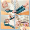 Annan k￶k Storage Organization Snack Sealing Clip Fresh Kee Sealer Clamp Plastic Helper Food Saver Travel Gadgets t￤tning Pour Fo DHS0M