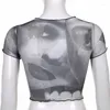 Camisetas de mujer Bikoles verano moda mujer cuello redondo manga corta estampado Shrit 2023 Casual Street mujer Tops señoras camisa delgada