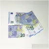 Andere feestelijke feestartikelen 3Pack Bar Prop Fake Money 10 20 50 100 200 500 Euro Film Kinderspeelgoed Spel 100 stks/pak Drop Delive DhbusHMKN