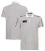 F1-Rennanzug 2023 neues Team-Herren-Kurzarm-Poloshirt mit individuellem Revers-T-Shirt