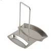 Cooking Utensils Stainless Steel Pan Pot Cover Lid Rack Stand Spoon Holder Stove Organizer Storage Soup Rests Kitchen Tools Bracket 230201